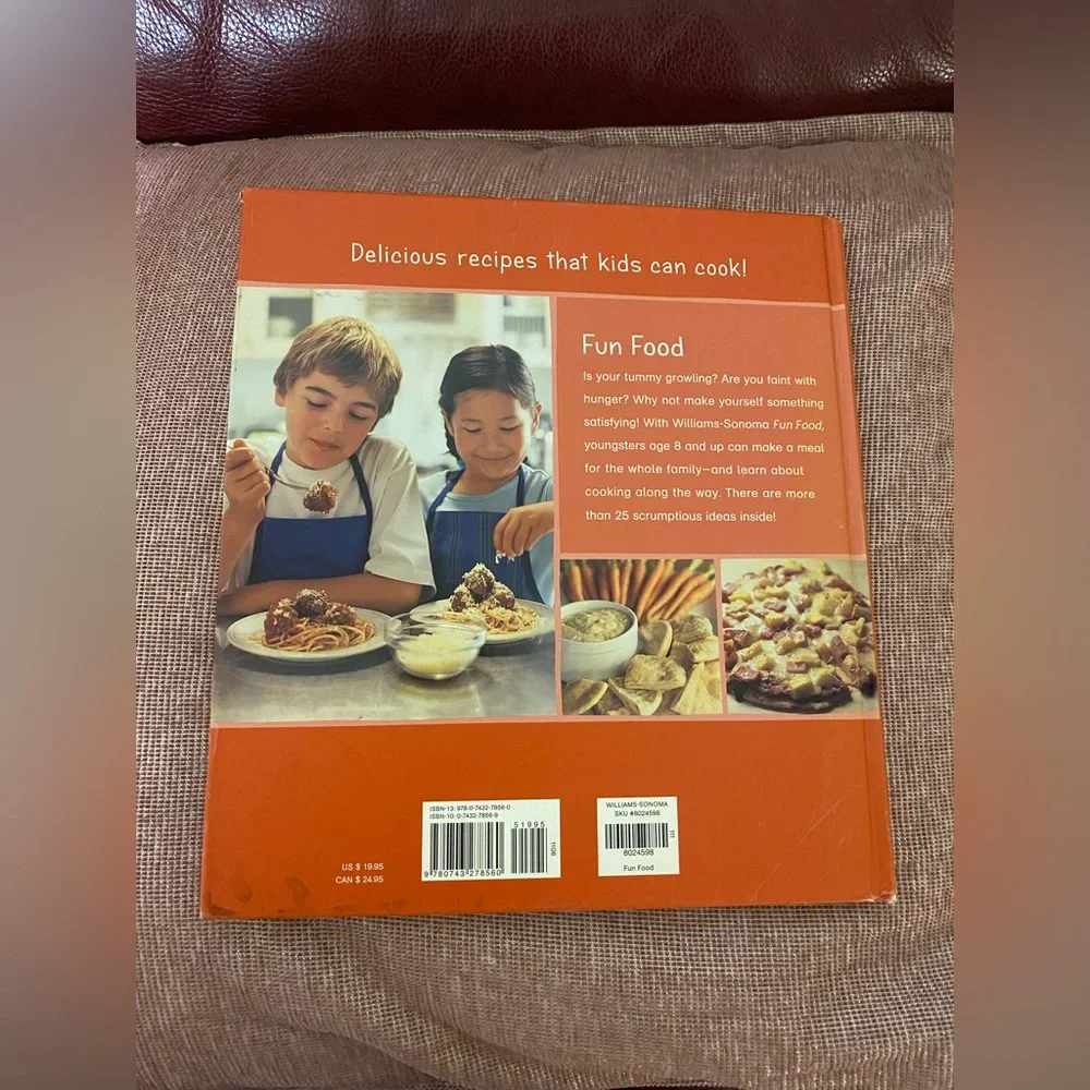 Williams-Sonoma Fun Food Cook Book For Kids